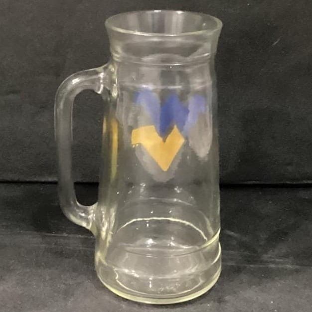 West Virginia University WVU Mountaineers Mug Vintage Beer Mug 7" Tall - Thumbnail 10