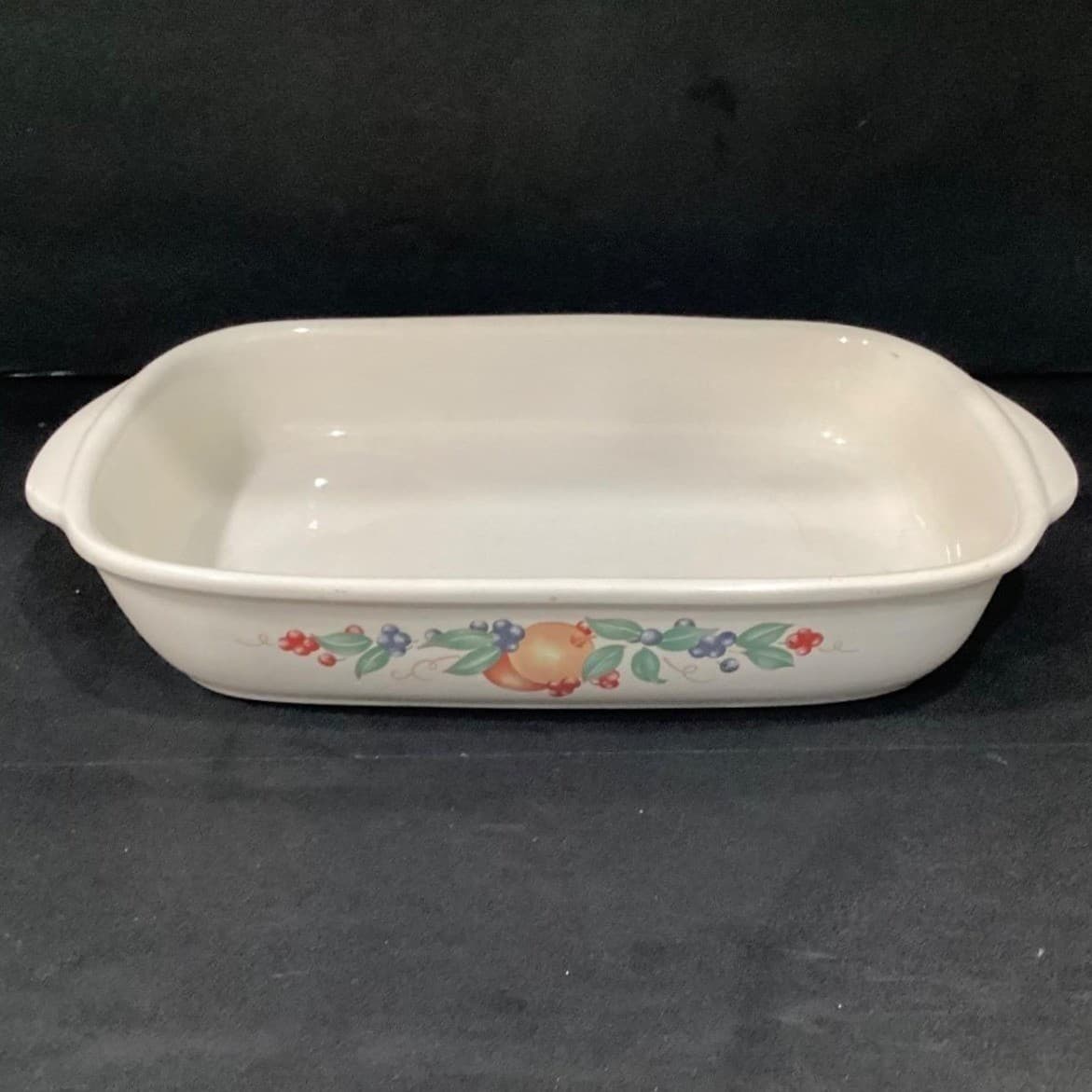 Vintage Corelle Coordinates Abundance Stoneware 9"x13" Casserole Baking Dish Pan - Thumbnail 8