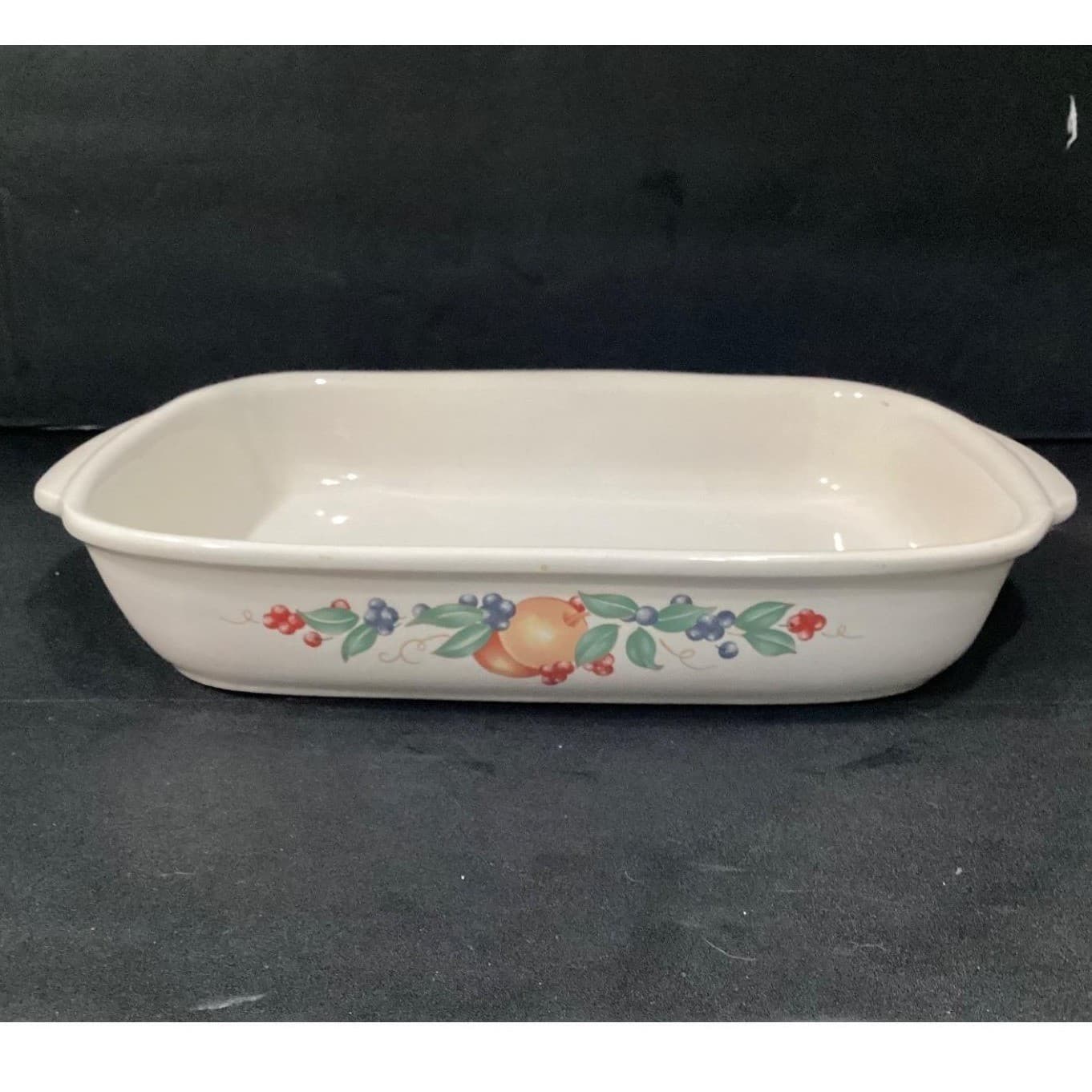 Vintage Corelle Coordinates Abundance Stoneware 9"x13" Casserole Baking Dish Pan - Thumbnail 10