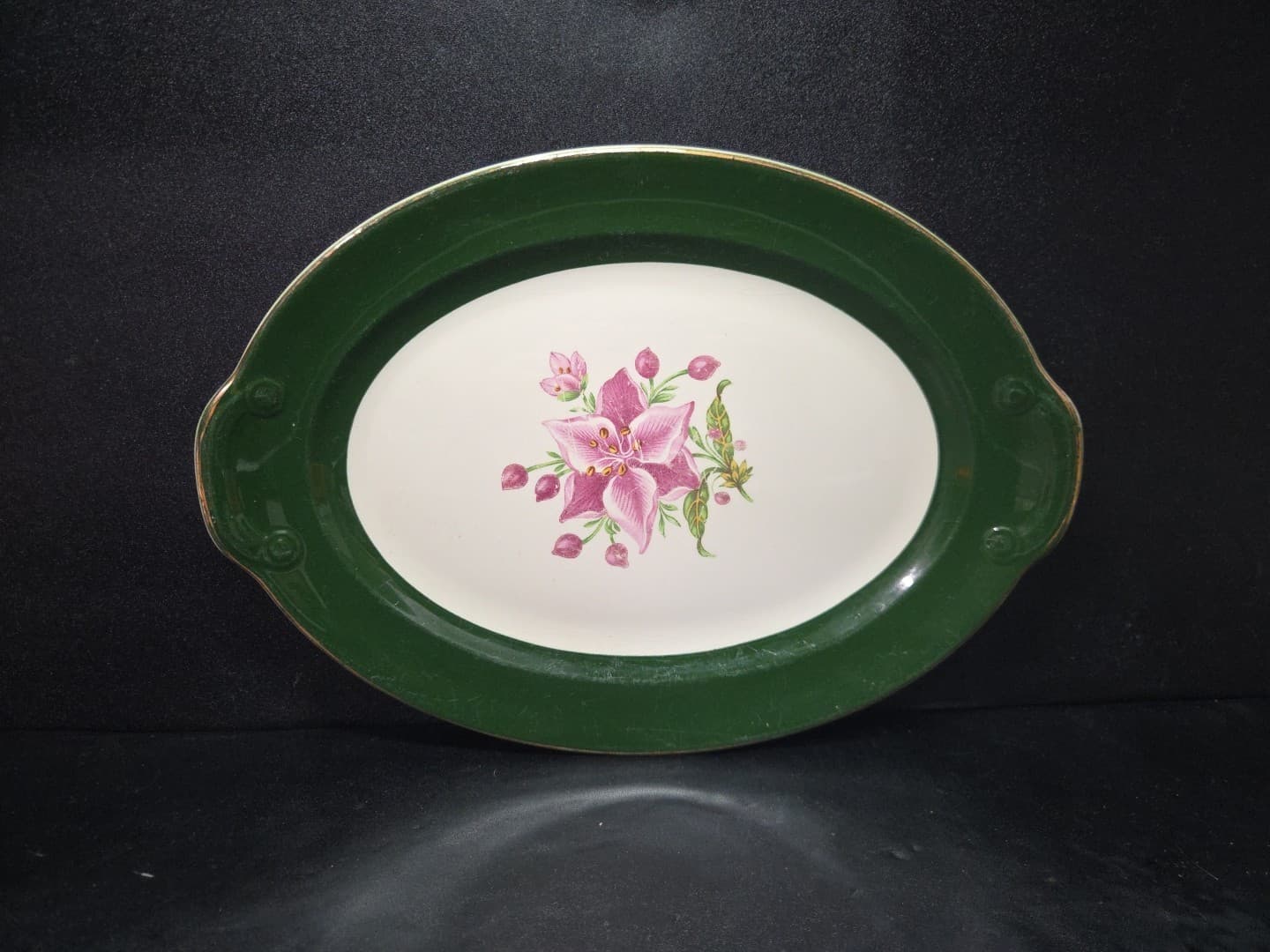 Taylor Smith & Taylor Appalachian Heirloom Bonnie Small Serving Platter, Vintage