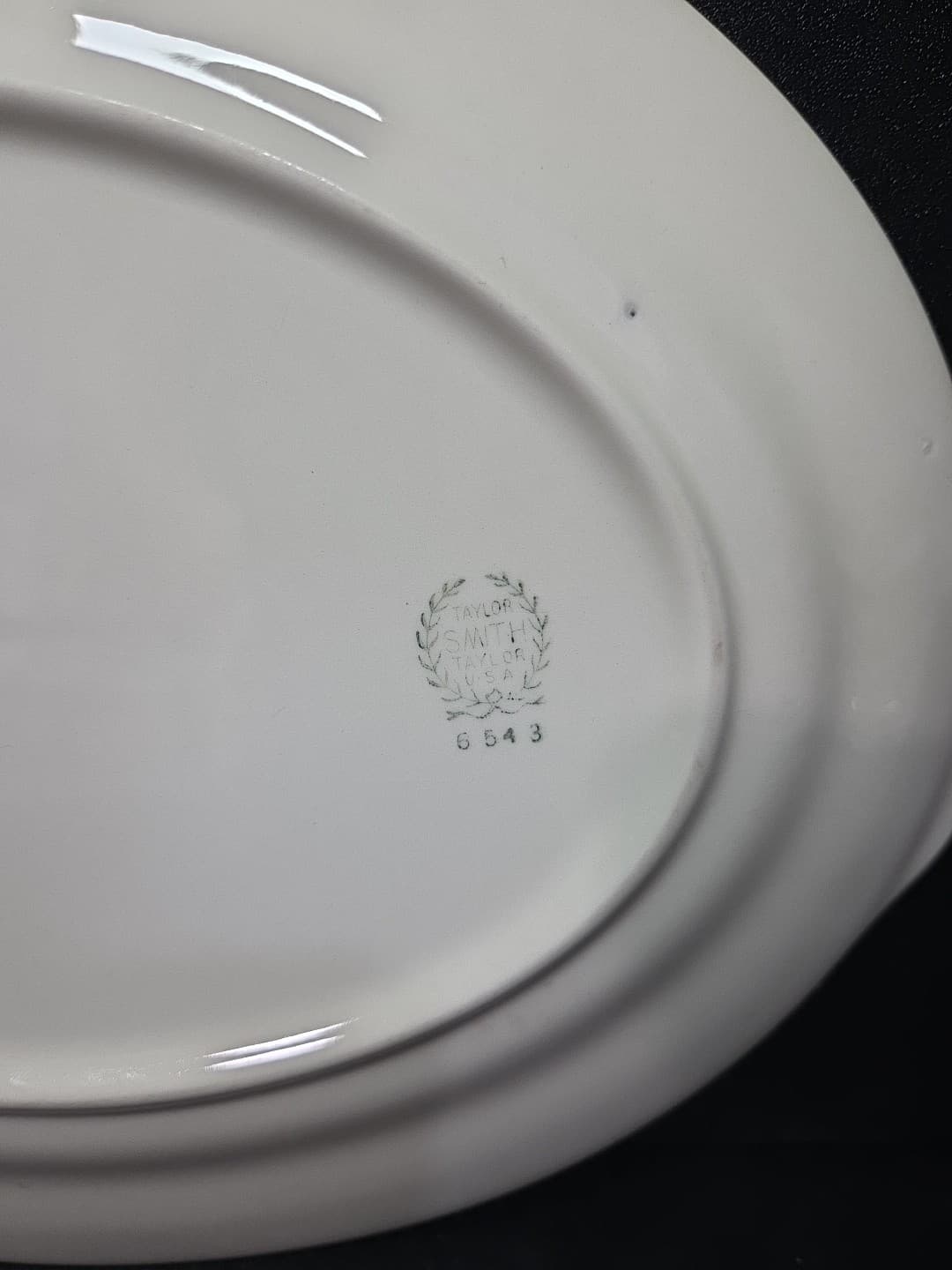 Taylor Smith & Taylor Appalachian Heirloom Bonnie Small Serving Platter, Vintage - Thumbnail 3