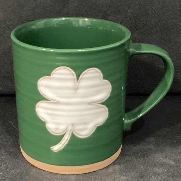 Spectrum Designz Stoneware Mug Four Leaf Clover Coffee Cup - Thumbnail 8