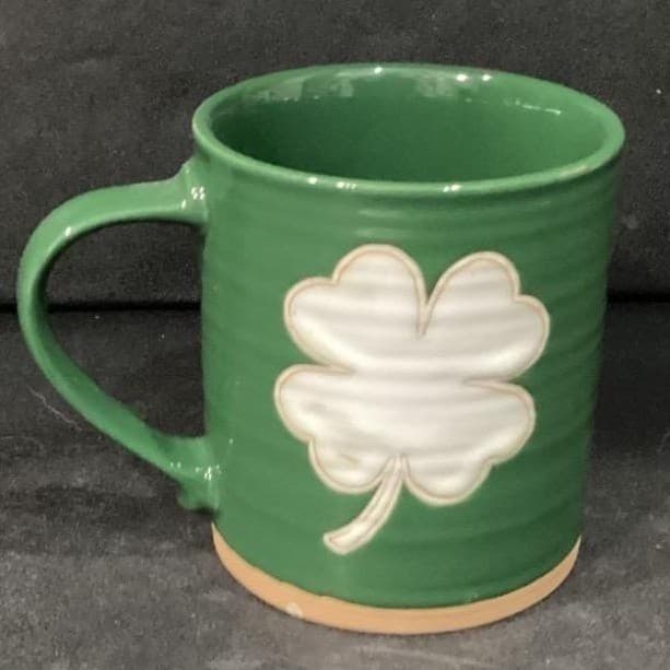 Spectrum Designz Stoneware Mug Four Leaf Clover Coffee Cup - Thumbnail 10
