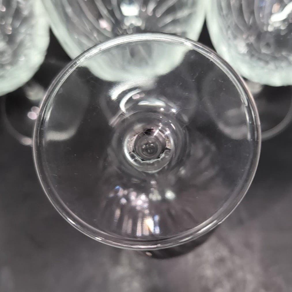 Royal Leerdam Radiance Pattern Wine Glasses, Set of 4, Replacement Stemware - Thumbnail 8
