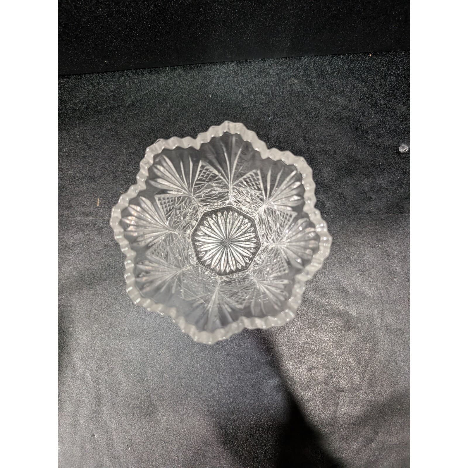 Cut Glass Crystal Rose Vase, Multi-use Vase, Floral Display, 3.25" Vase, Accent - Thumbnail 6