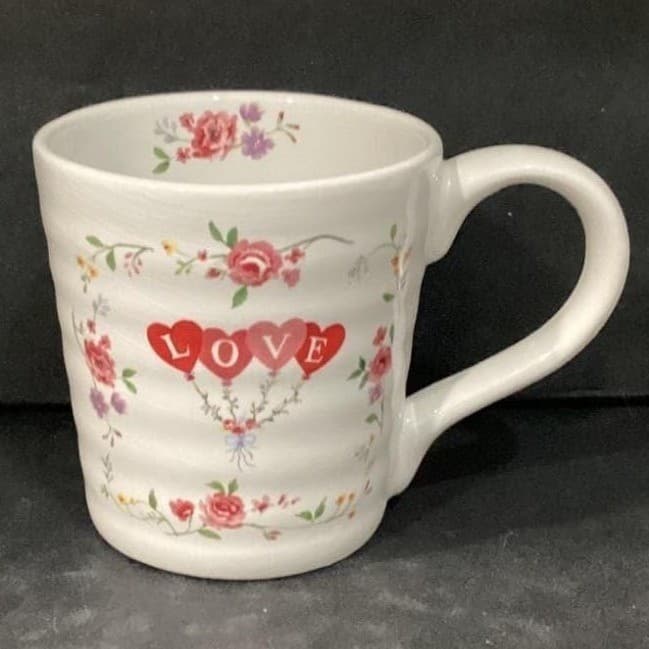 Large Coffee Mug Love Colorful Hearts - Thumbnail 7