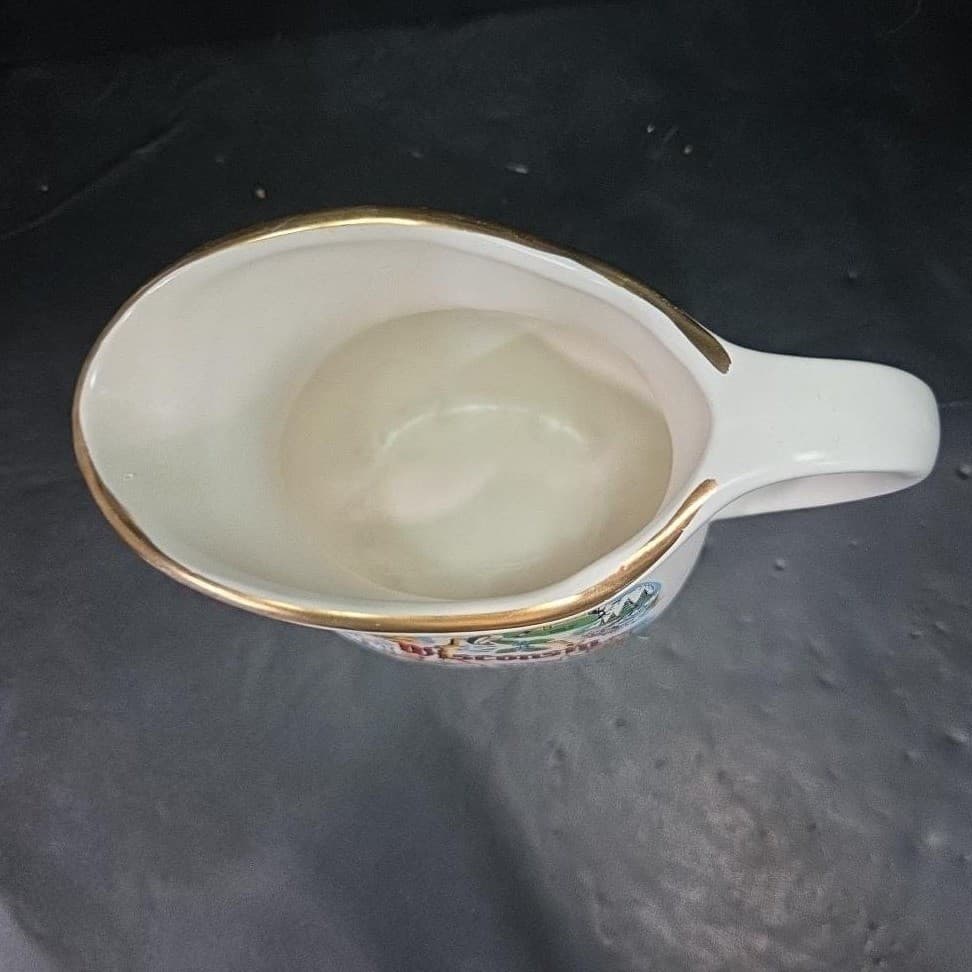 McCoy Pottery Wisconsin Pitcher #365, Vintage Farmhouse Kitchen Decor Vessel - Thumbnail 7