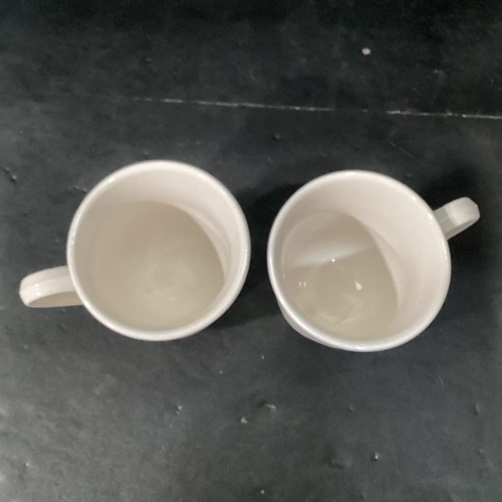 Studio Nova Provence Garden Coffee Cups, Set of 2, Vintage Floral Mugs Drinkware - Thumbnail 3