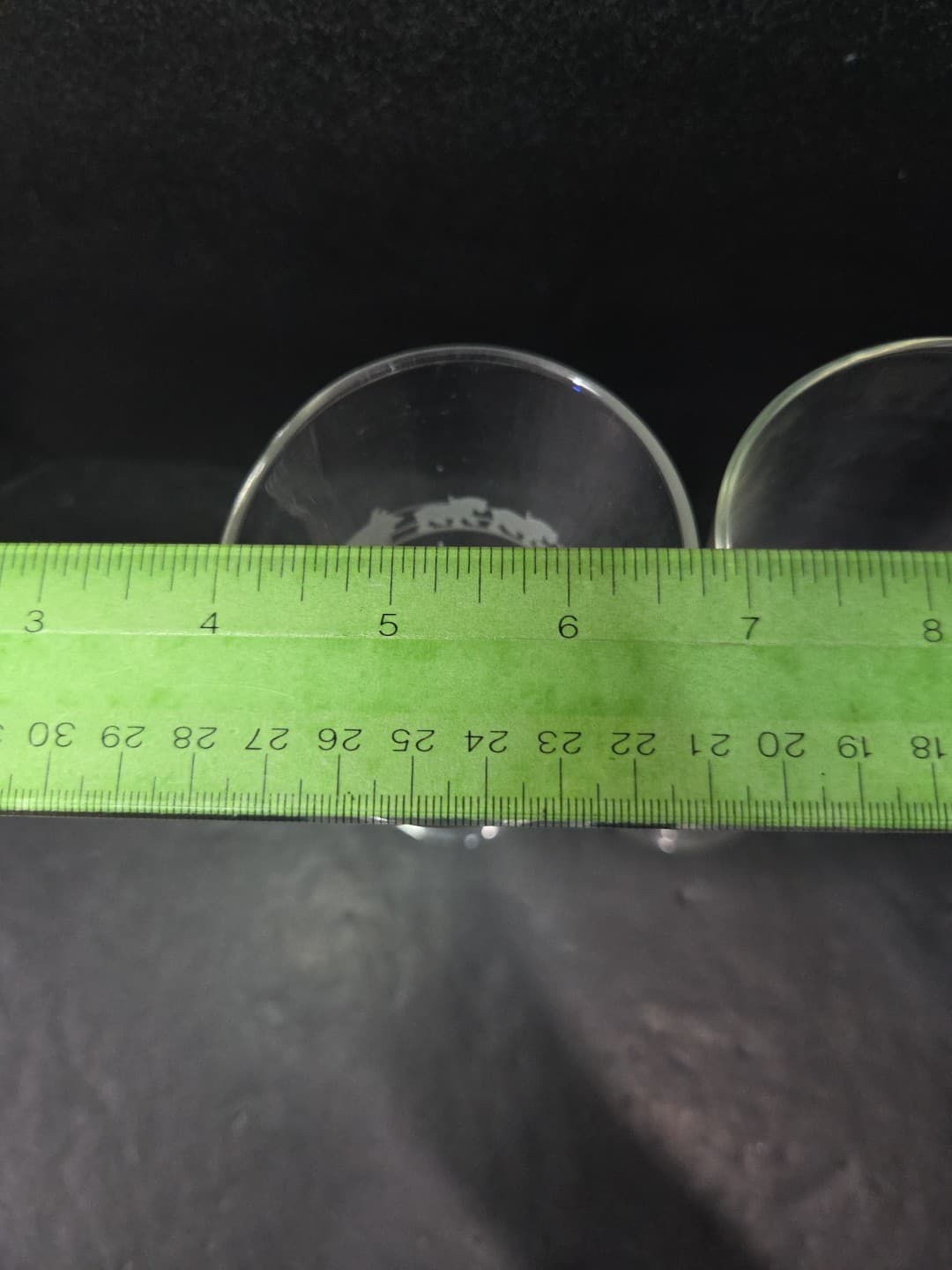 Anheuser Busch Glass Pilsners, Set of 2, Clydesdales Wagon Etched, Beer Glasses - Thumbnail 9