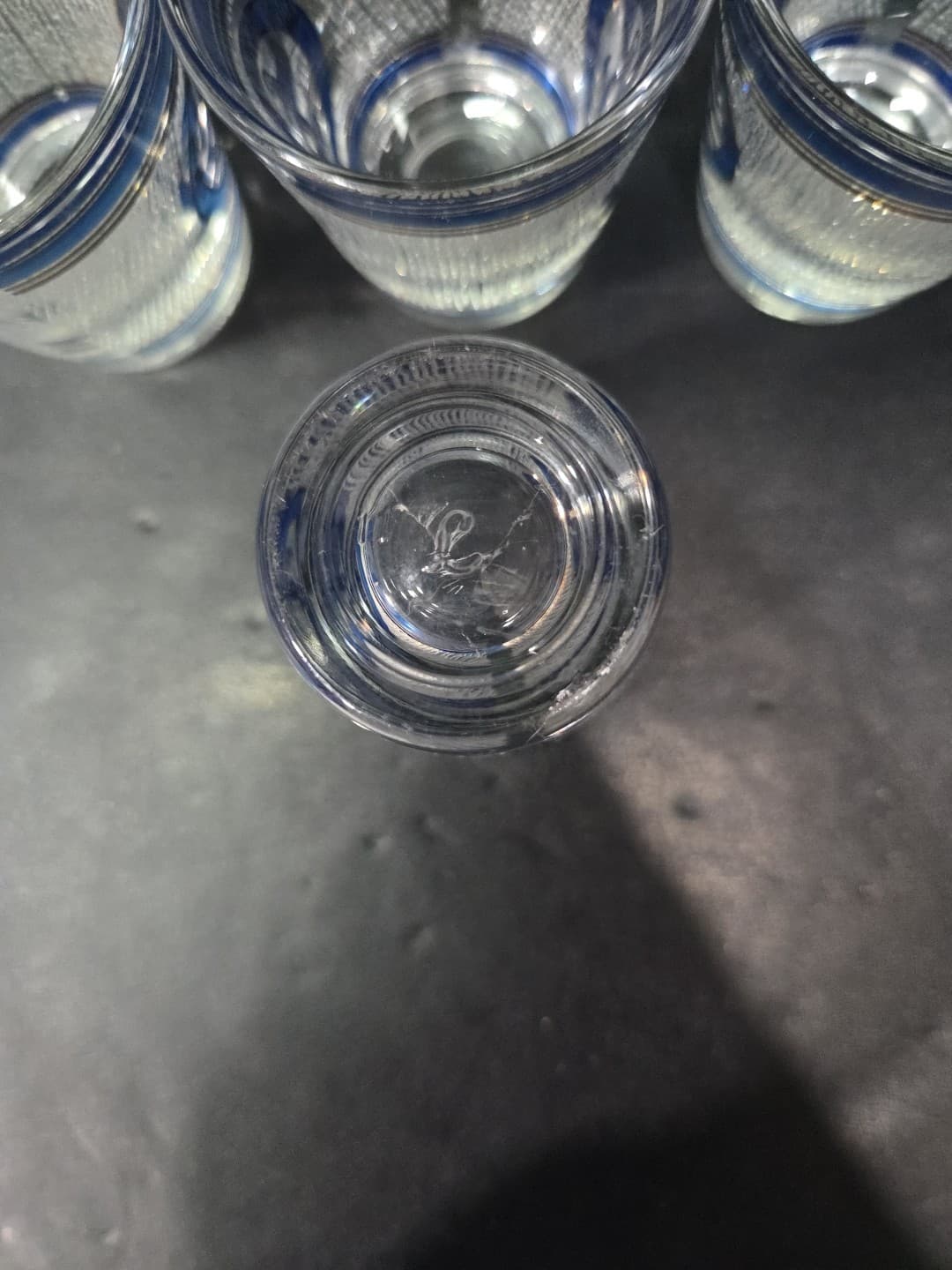 Norwegian Cruise Lines Shot Glass, Vintage M/S. SEAWARD, Anchor Design, Set Of 4 - Thumbnail 7