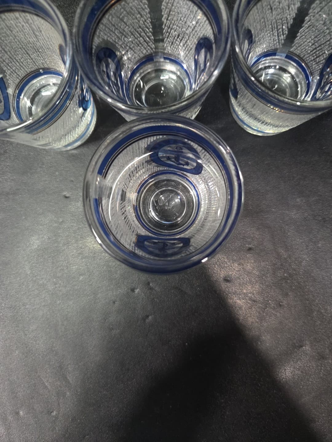 Norwegian Cruise Lines Shot Glass, Vintage M/S. SEAWARD, Anchor Design, Set Of 4 - Thumbnail 6
