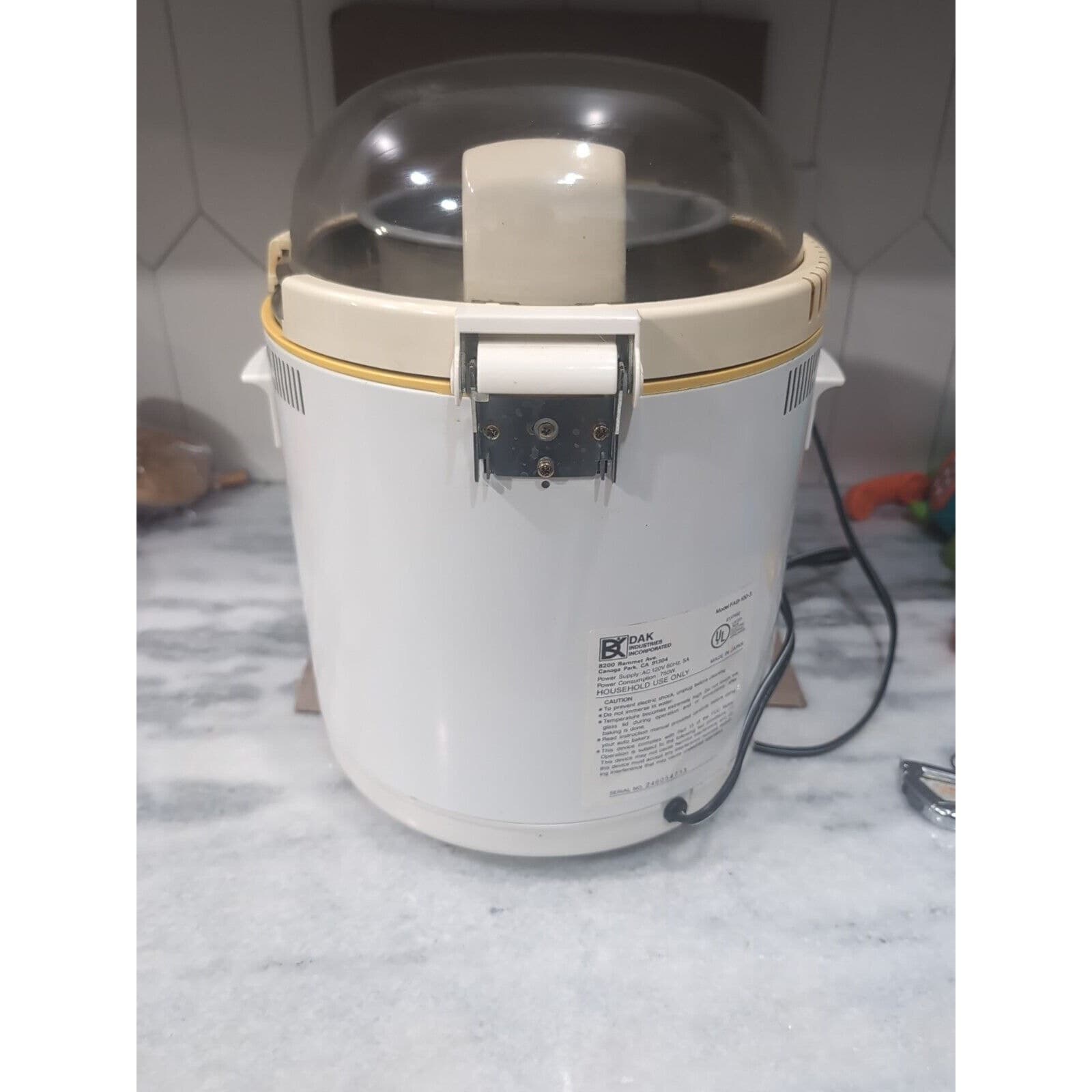 Welbilt DAK FAB-100-3 Bread Maker, Pre-owned Working Condition Kitchen Appliance - Thumbnail 5