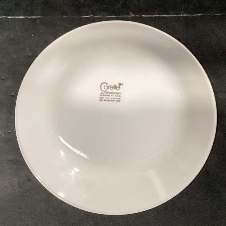 Corelle Summer Impressions Salad Plates, Set of 3, Vintage Ginger Brown Border - Thumbnail 4