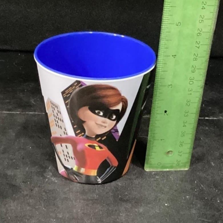 Disney Pixar The Incredibles Melamine Tumblers, Set of 4, Character Drinkware - Thumbnail 5