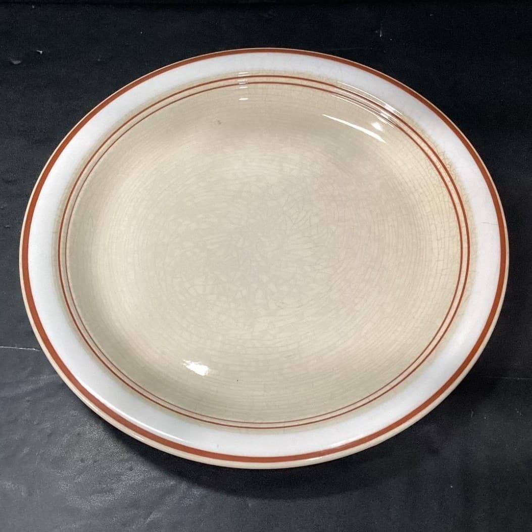 Anchor Hocking Adobe Dinner Plates #C8700/10, Set of 4, Vtg Stoneware, Tableware - Thumbnail 4
