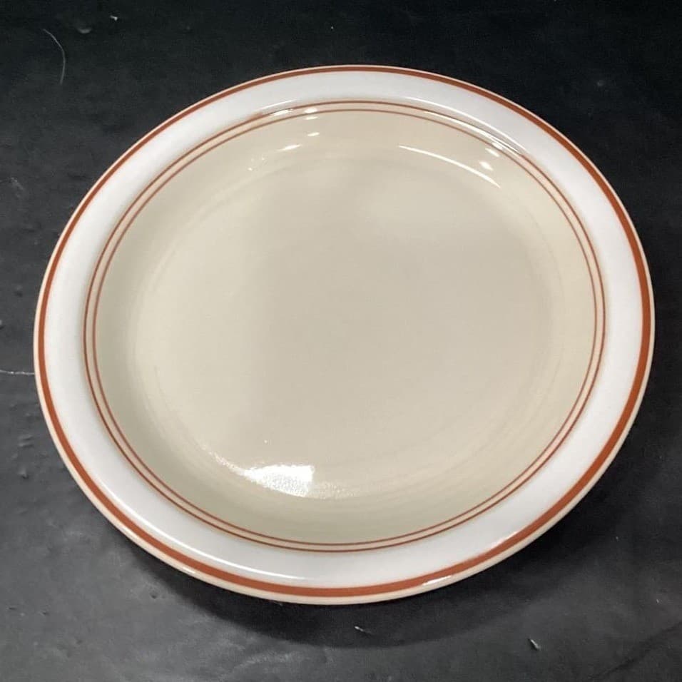 Anchor Hocking Adobe Dinner Plates #C8700/10, Set of 4, Vtg Stoneware, Tableware - Thumbnail 3