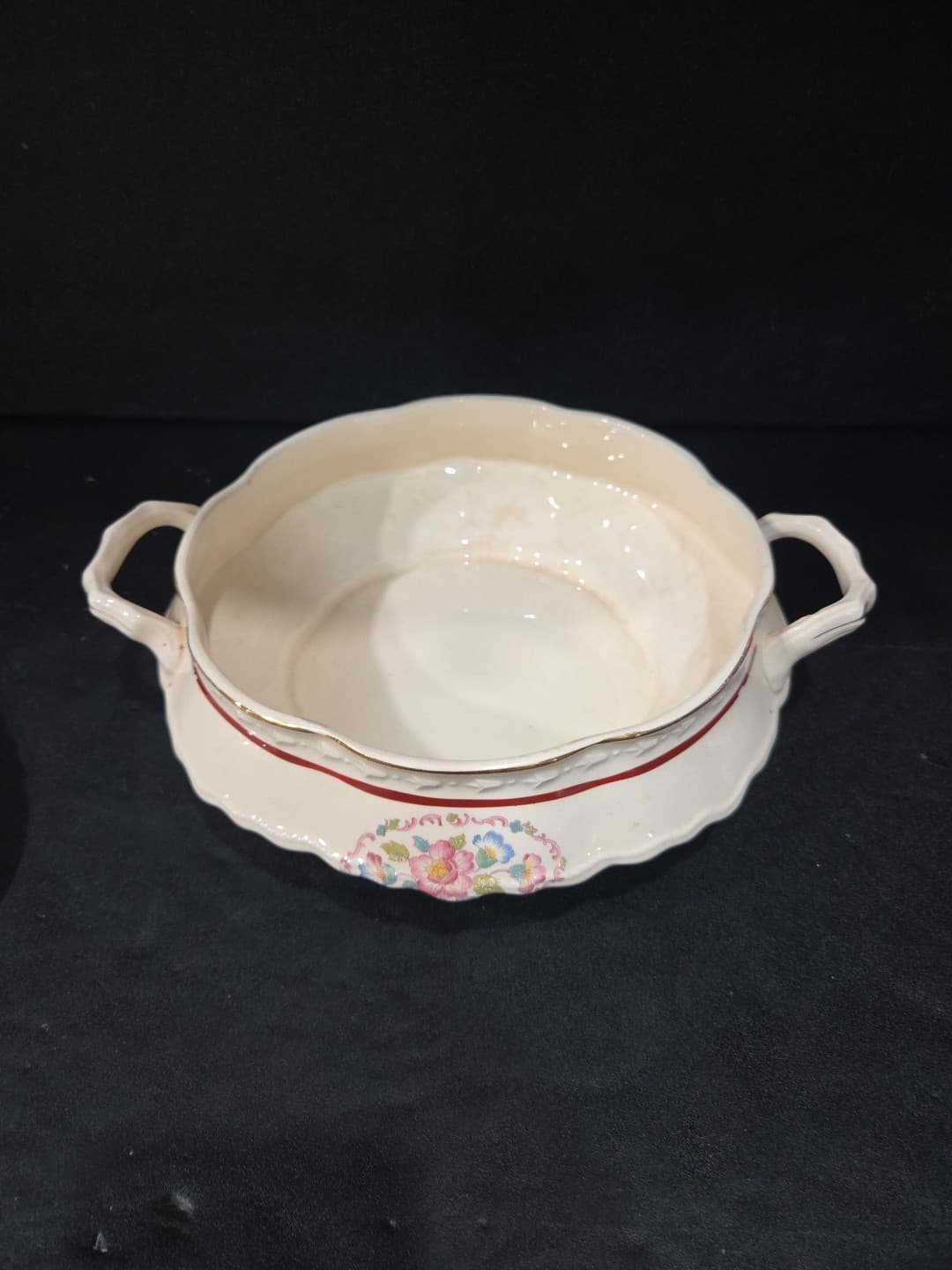 Crooksville China Co. 645 Tureen Casserole Serving Bowl Lid Vegetable Dish - Thumbnail 5