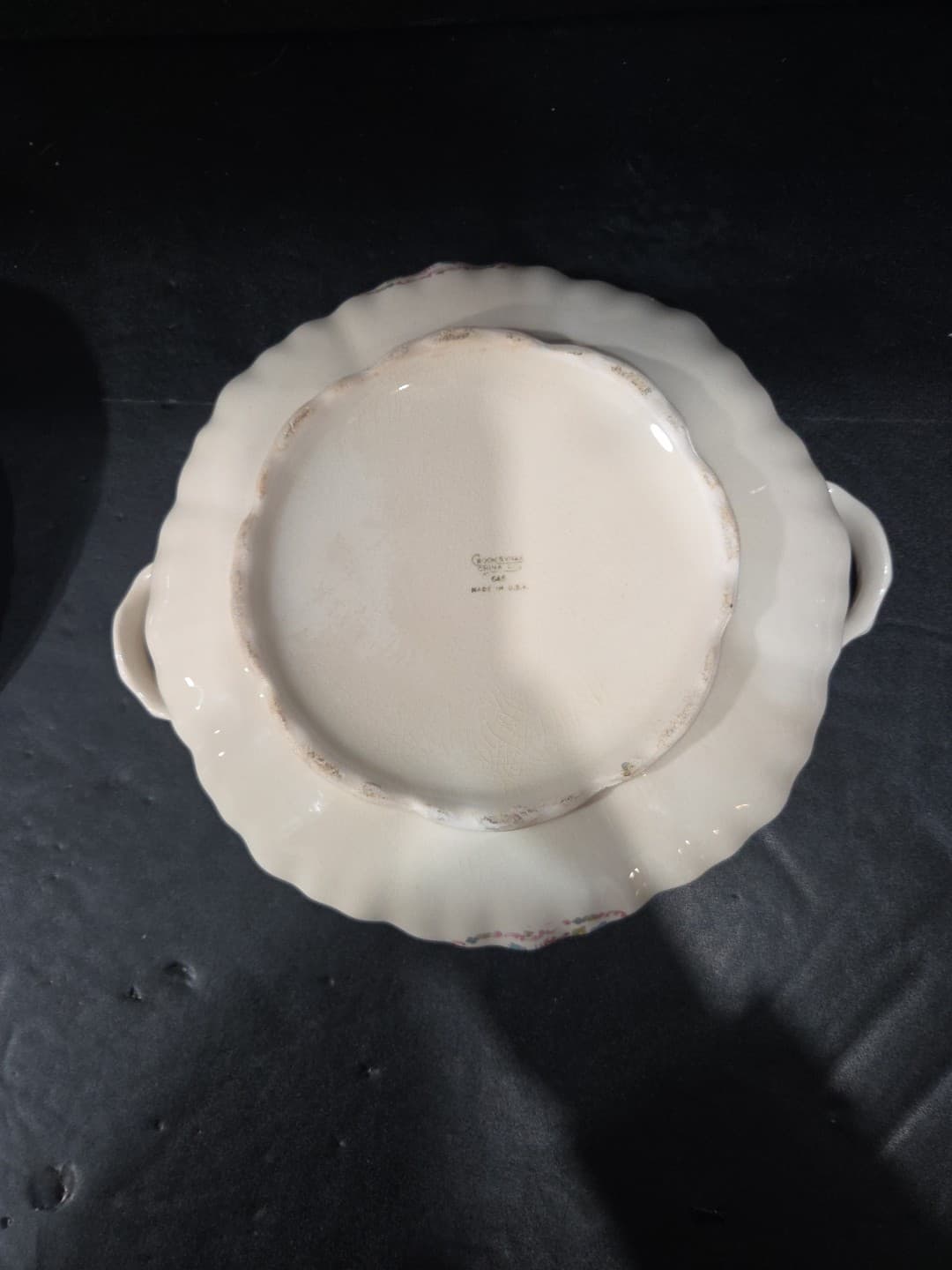 Crooksville China Co. 645 Tureen Casserole Serving Bowl Lid Vegetable Dish - Thumbnail 8