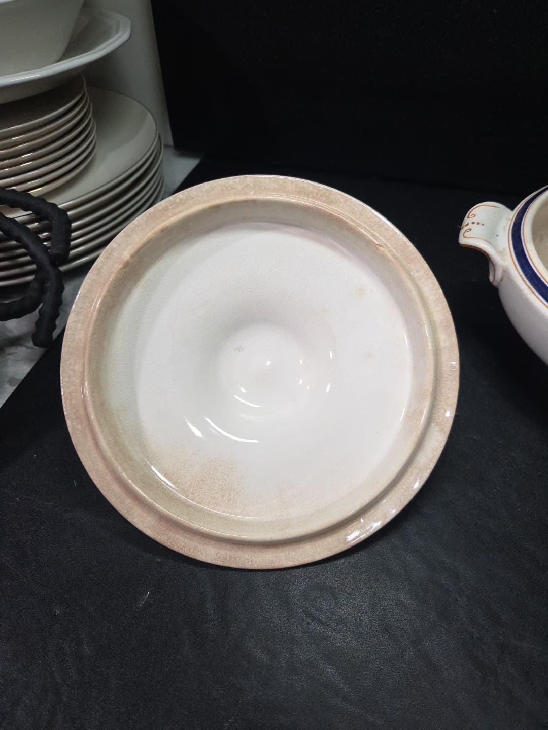Antique BRISTOL Pountrey & Co. LTD. Covered Serving Dish/Tureen ~ England - Thumbnail 6