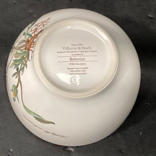 Villeroy & Boch Botanica Rice Bowl, Vintage Anthyllis Vulneracia Design Tablewar - Thumbnail 5