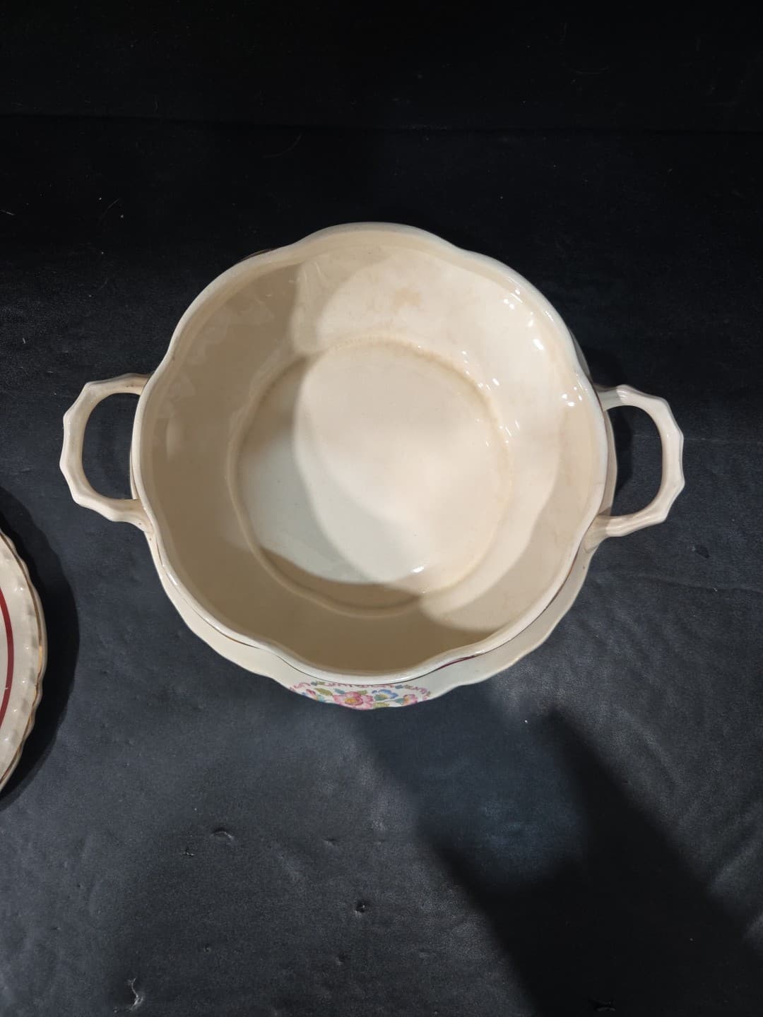 Crooksville China Co. 645 Tureen Casserole Serving Bowl Lid Vegetable Dish - Thumbnail 6