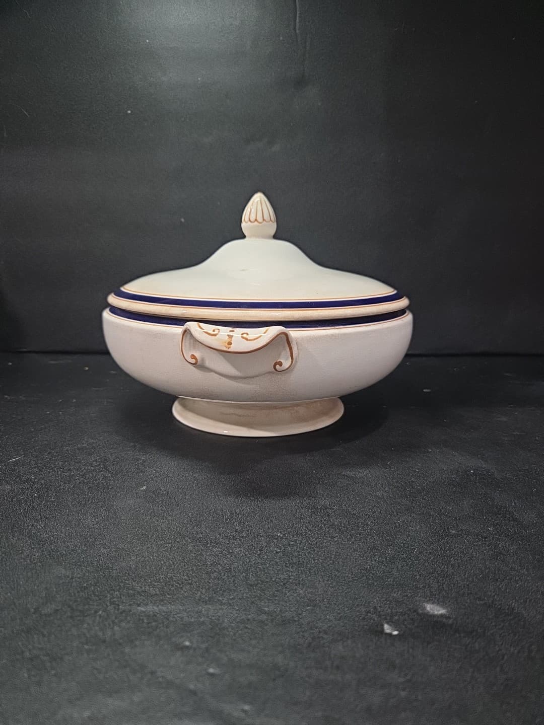 Antique BRISTOL Pountrey & Co. LTD. Covered Serving Dish/Tureen ~ England - Thumbnail 4
