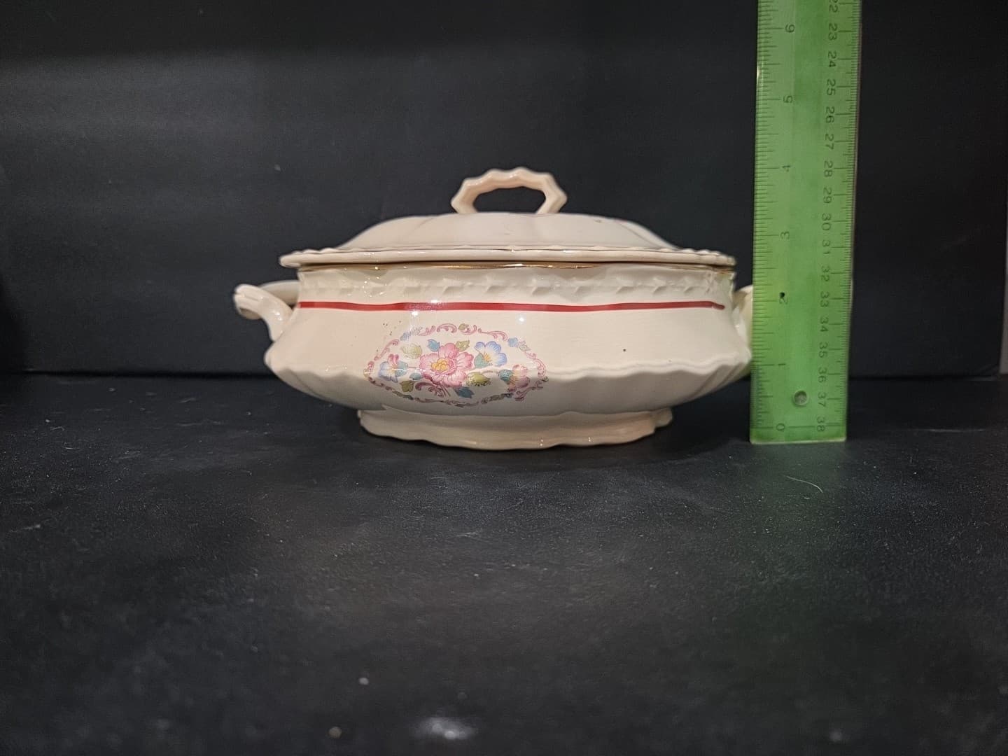 Crooksville China Co. 645 Tureen Casserole Serving Bowl Lid Vegetable Dish - Thumbnail 10