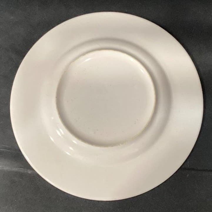 Pfaltzgraff Bonnie Brae Salad Plates, Set of 4, Vintage White & Blue Stoneware - Thumbnail 4