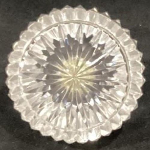 Waterford Crystal Pen Holder w/o Clear Ribbed Paperweight * - Thumbnail 4