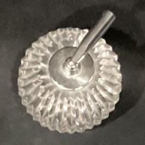 Waterford Crystal Pen Holder w/o Clear Ribbed Paperweight * - Thumbnail 5