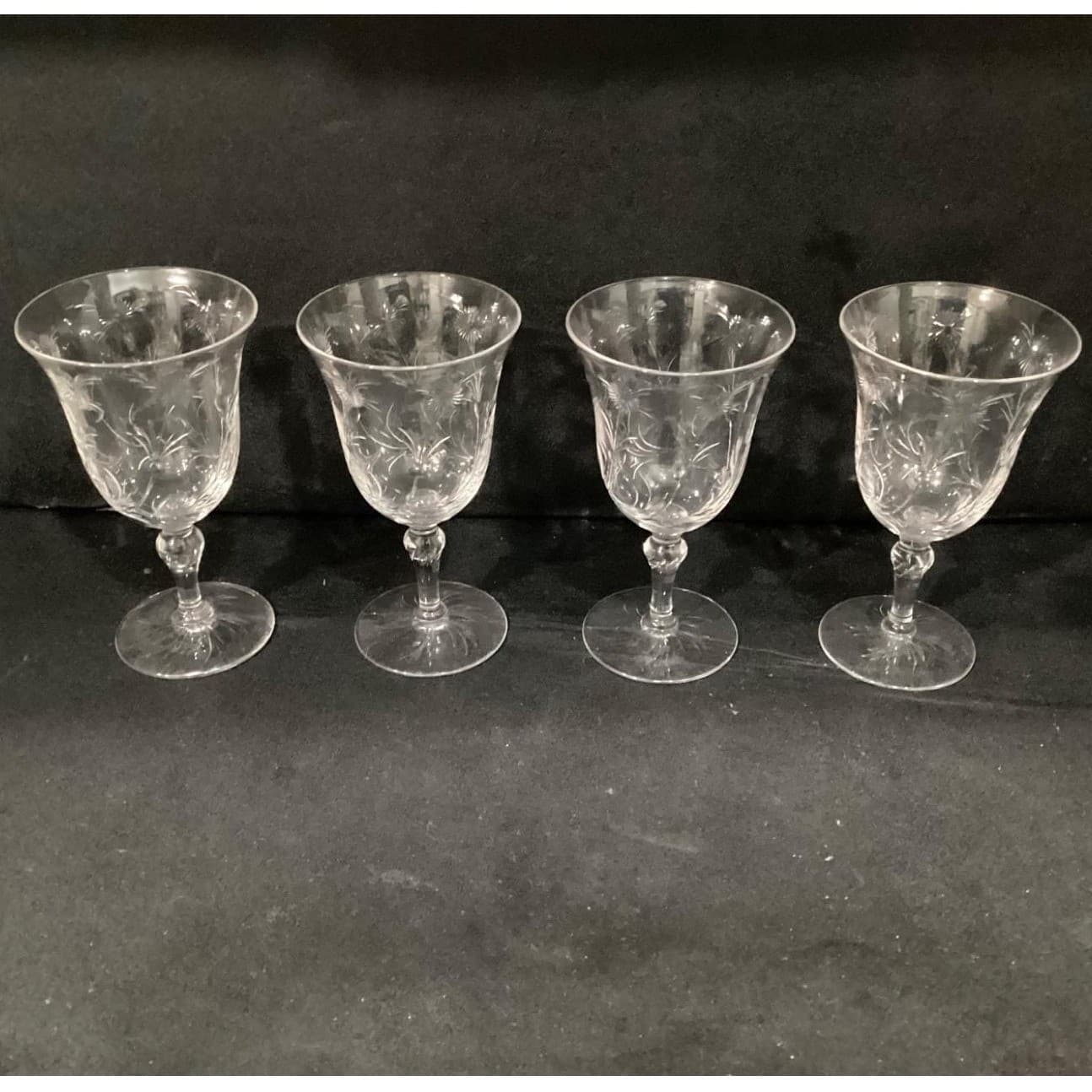 Stuart Crystal Water Goblets/Wine Glasses STU96 Set of 4 - Thumbnail 6