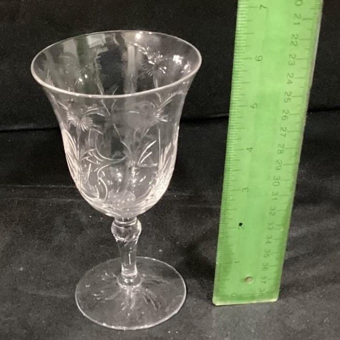 Stuart Crystal Water Goblets/Wine Glasses STU96 Set of 2 - Thumbnail 6