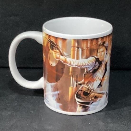 Star Wars Boba Fett & Han Solo Coffee Cup, Character Art Ceramic Mug, Drinkware - Thumbnail 2