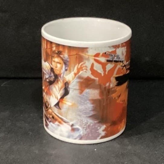 Star Wars Boba Fett & Han Solo Coffee Cup, Character Art Ceramic Mug, Drinkware - Thumbnail 3