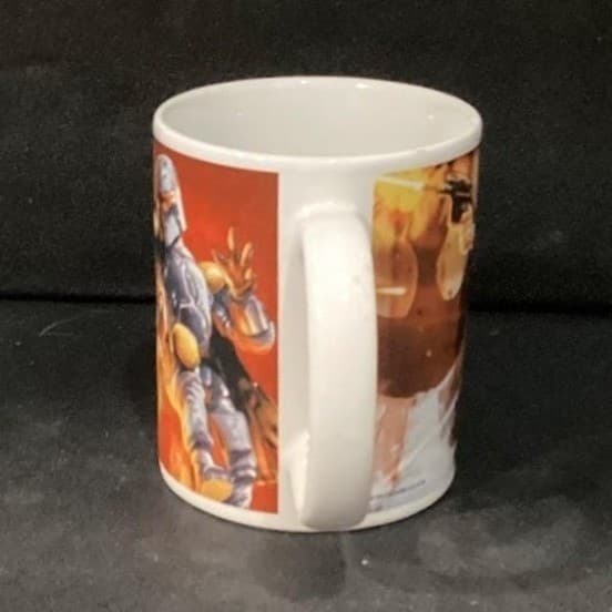 Star Wars Boba Fett & Han Solo Coffee Cup, Character Art Ceramic Mug, Drinkware - Thumbnail 5