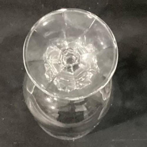 Bohemia Crystal Cascade Etched Wine Glasses Goblets Set of 4 * - Thumbnail 4
