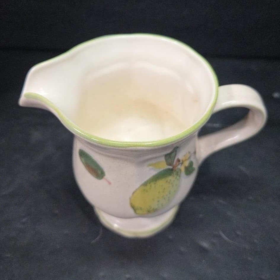 Mikasa Nature's Parade Creamer #F9006 , Vintage Floral Design, Footed Tableware - Thumbnail 6