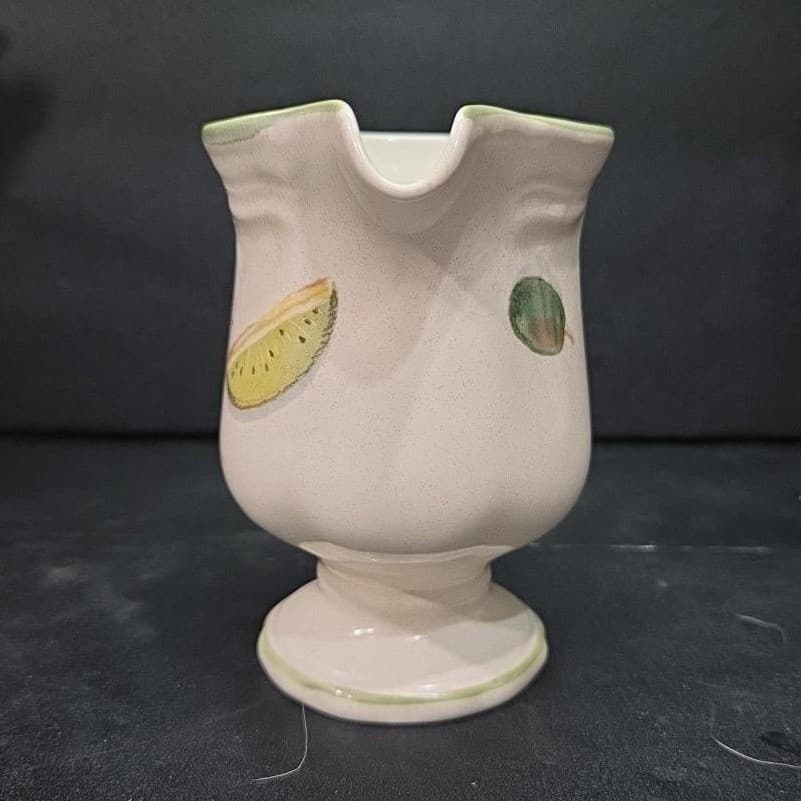 Mikasa Nature's Parade Creamer #F9006 , Vintage Floral Design, Footed Tableware - Thumbnail 5