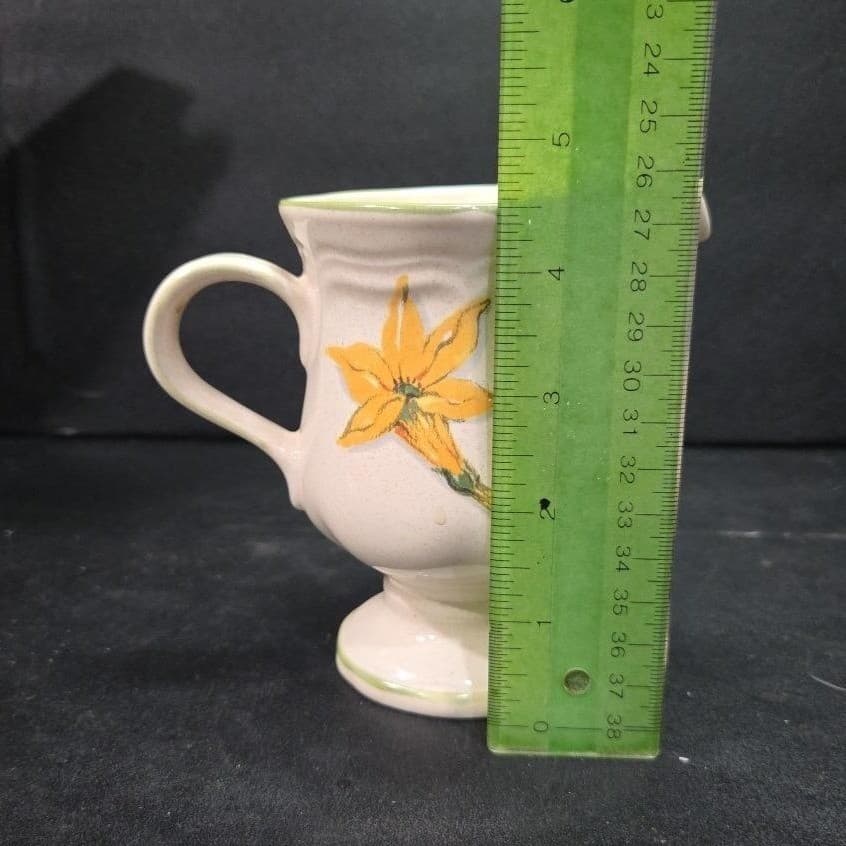 Mikasa Nature's Parade Creamer #F9006 , Vintage Floral Design, Footed Tableware - Thumbnail 9