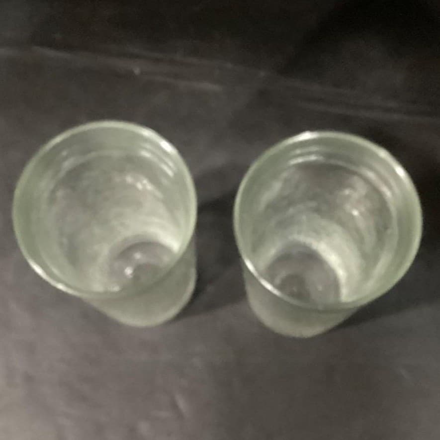 Vintage Golden Harvest Textured 23 oz Glass Tumblers Set of 2 - Thumbnail 5