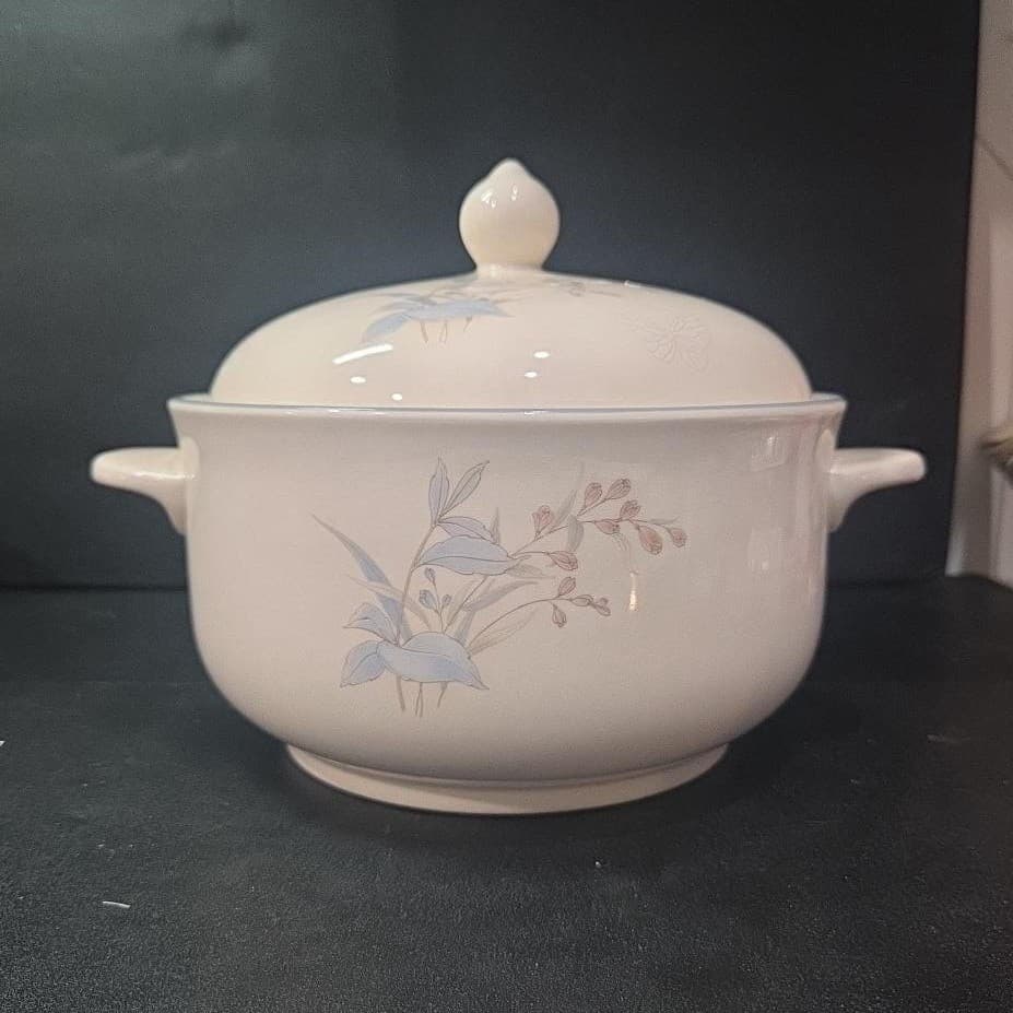 Noritake Kilkee Keltcraft 2Qt Casserole Dish, Vintage Covered Tureen, Bakeware - Thumbnail 2