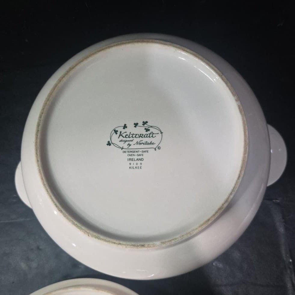 Noritake Kilkee Keltcraft 2Qt Casserole Dish, Vintage Covered Tureen, Bakeware - Thumbnail 9
