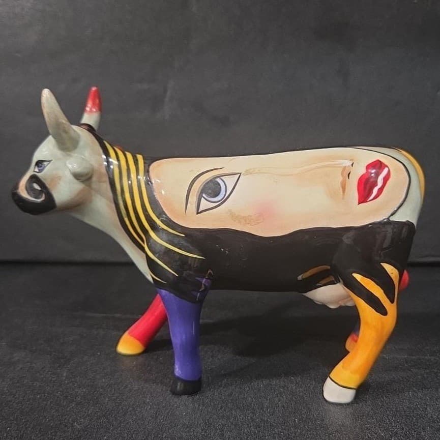 Cow Parade Chelsea Figurine, Westland Giftware, Collectible Statue #7346, No Box - Thumbnail 6