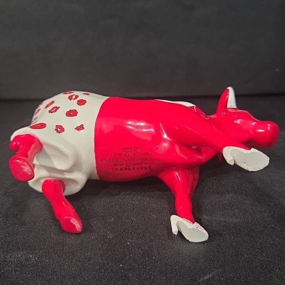 Cow Parade Moocho Amor Figurine, Westland Giftware, Collectible #9177, No Box - Thumbnail 8