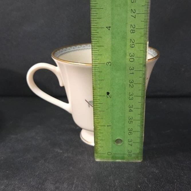 Lenox Serenade Cup & Saucers, Set Of 4, Vintage Floral Replacement Tableware - Thumbnail 12