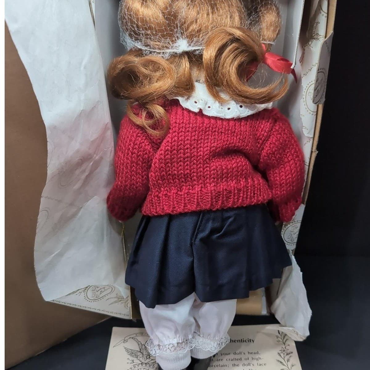 Kingstate Porcelain Wanda Doll, The Prestige Collection, 15" Vintage Collectible - Thumbnail 6