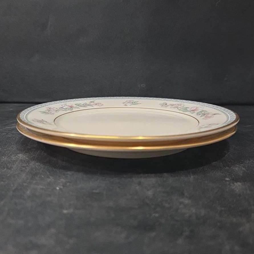 Lenox Serenade Bread & Butter Plates, Set of 2, Vintage Cosmopolitan Collection - Thumbnail 9