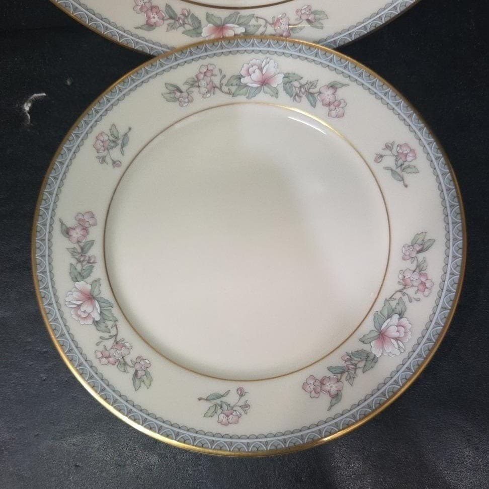Lenox Serenade Bread & Butter Plates, Set of 2, Vintage Cosmopolitan Collection - Thumbnail 3