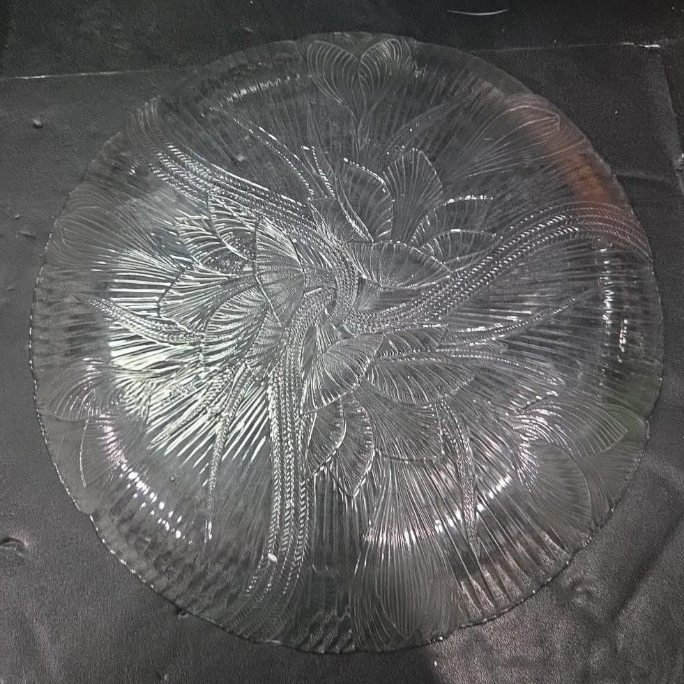 Arcoroc Canterbury Crocus Dinner Plates, Set of 4, Vintage Floral Glass Dishware - Thumbnail 4