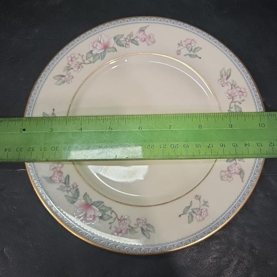 Lenox Serenade Salad Plates, Set of 2, Vintage Floral Replacement Dinnerware - Thumbnail 6